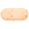 Bandeja de bambu Nature oval Lyor 24x11x1,5