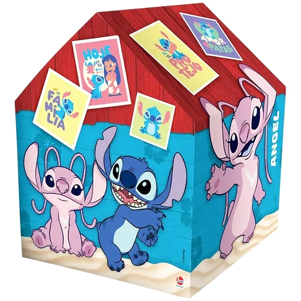 Barraca infantil Casinha Stitch Disney 75x75x98