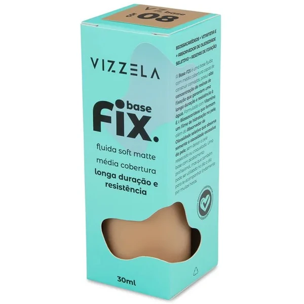 Base líquida fluida Fix Vizzela - 08