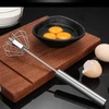 Batedor mixer giratório semiautomático em inox 35 cm