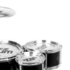 Bateria infantil com 5 tambores e banquinho