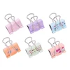 Binder Clips prendedor para papel Love Flowers Molin 32 mm 6 peças