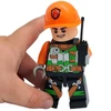 Bloco de montar Play Box Fire Fighter Bombeiro