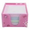 Bloco de notas autoadesivas com suporte para material 400 folhas