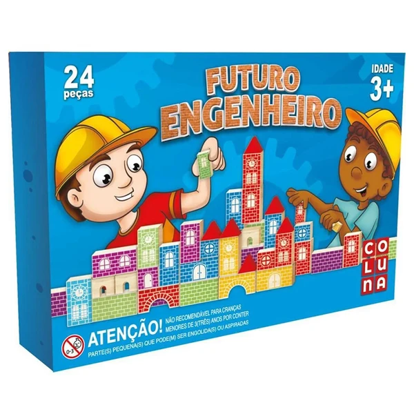 Blocos de montar Futuro Engenheiro 24 peças