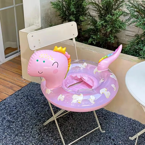 Boia infantil com alças e assento de segurança Amigo Dino 70x62