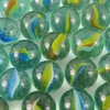 Bola de gude Biloca fantasia olho de gato carambola 16 mm 50 unidades
