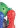 Boliche de plástico com 6 pinos e 2 bolas 29 cm