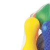 Boliche de plástico com 6 pinos e 2 bolas 29 cm
