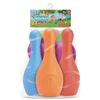 Boliche de vinil com 6 pinos e 2 bolas Baby Start Soft 18 cm