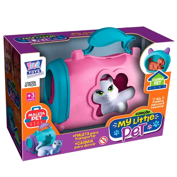 Bolsa de transporte com gato My Little Pet - Cat Case