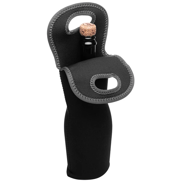 Bolsa térmica em neoprene para garrafa de vinho Lyor 38x12