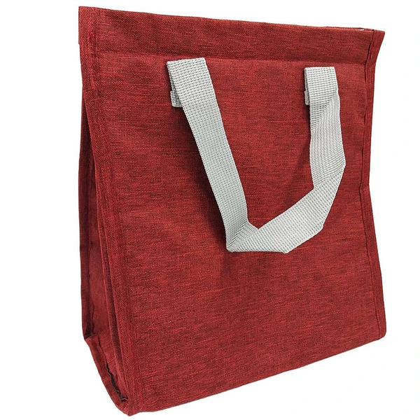 Bolsa térmica lisa com alça fixa Lunch Bag 24x13,5x22