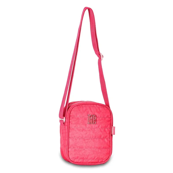 Bolsa transversal Shoulder Bag crinkle matelassê Rebecca Bonbon