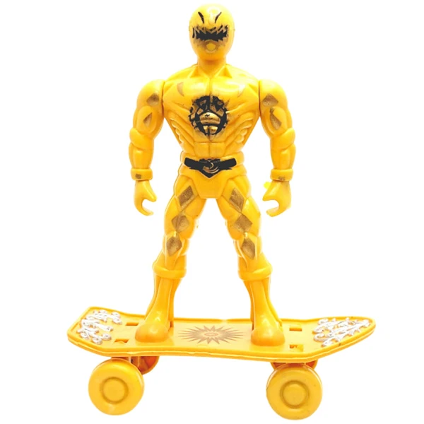 Boneco Hero Squad com skate