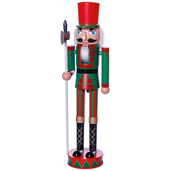 Boneco Soldado Quebra-Nozes de madeira 60 cm