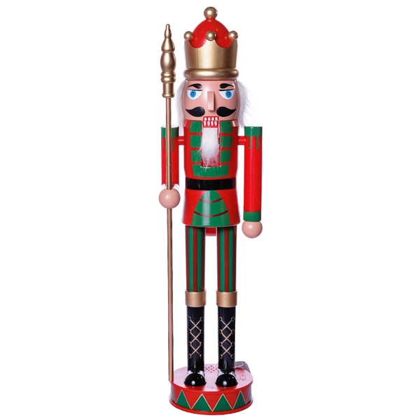Boneco Soldado Quebra-Nozes de madeira 60 cm