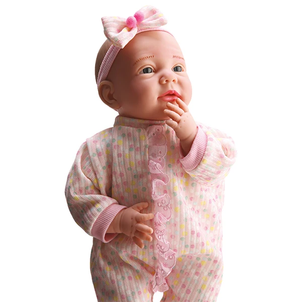 Boneco bebê New Born Brincar de Dodói - menina