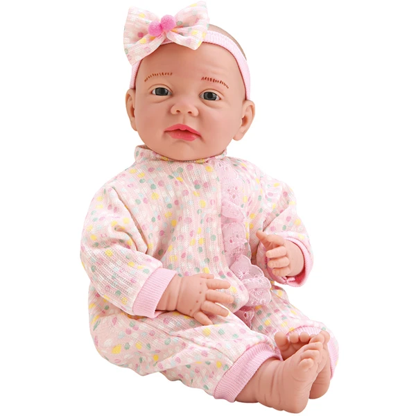 Boneco bebê New Born Brincar de Dodói - menina