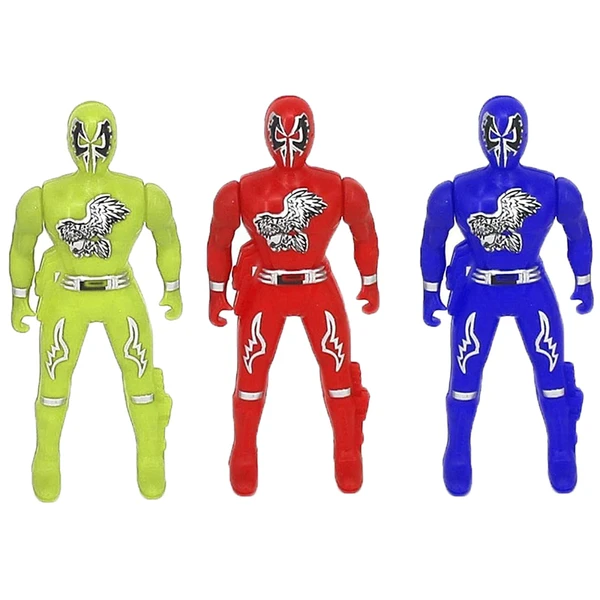 Bonecos Hero Squad 3 unidades