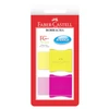 Borracha plástica FC Max Neon Faber-Castell 2 peças