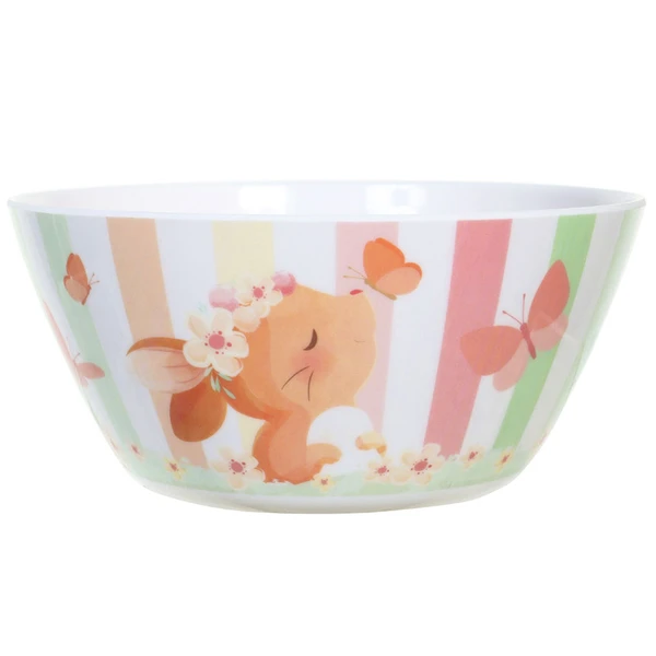 Bowl em melamina com estampa de Páscoa Vibrante 15x15x6,9