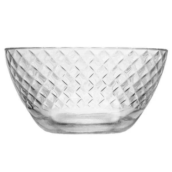 Bowl quadrado de vidro Diamond Lyor 20,5x20x10,5