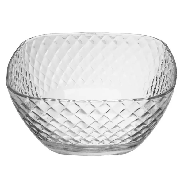 Bowl quadrado de vidro Diamond Lyor 20,5x20x10,5