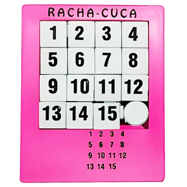 Brinquedo Racha Cuca - números