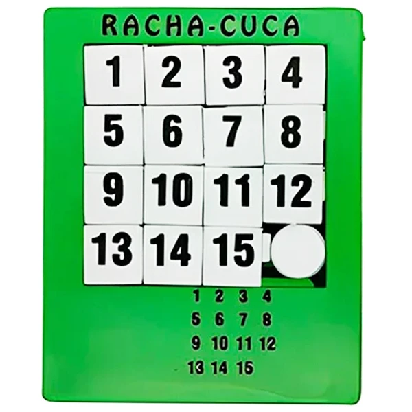 Brinquedo Racha Cuca - números