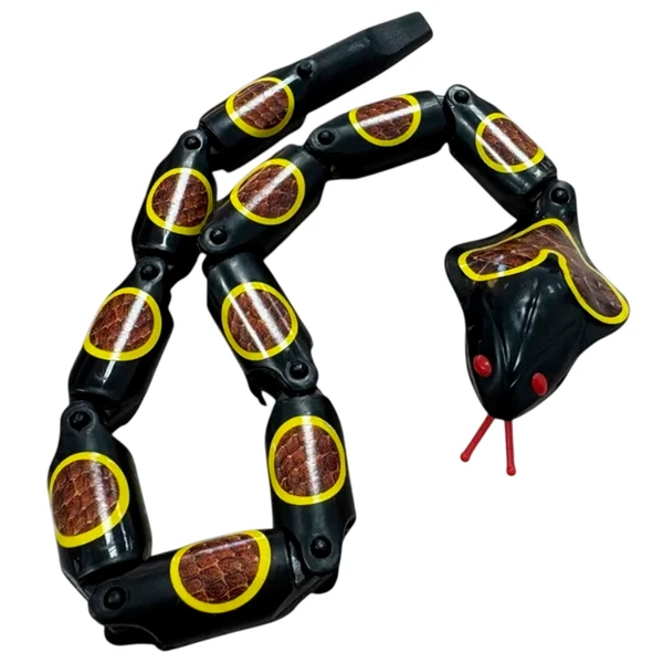 Brinquedo clássico Cobra Naja articulada