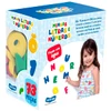 Brinquedo educativa Minhas Letras e Números em EVA 73 peças