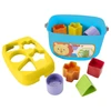 Brinquedo educativo Balde Primeiros Blocos Fisher-Price