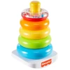 Brinquedo educativo Pirâmide de argolas com chocalho Fisher-Price