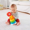 Brinquedo educativo Pirâmide de argolas com chocalho Fisher-Price