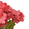 Buquê de Hortênsia vermelho outono x5 29 cm