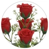 Buquê de Rosas vermelhas x5 35 cm