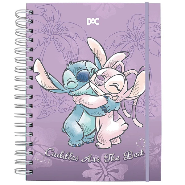 CADERNO SMART MINI STITCH DAC 10 DIVISÓRIAS 80 FOLHAS