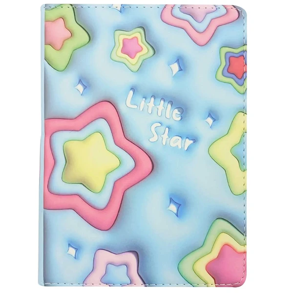 CADERNO estrelas 100 folhas