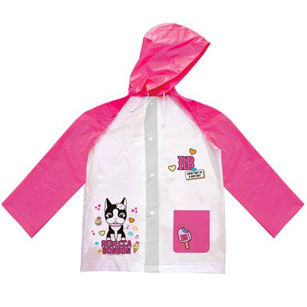 CAPA DE CHUVA INFANTIL REBECCA BONBON M G 3-5 ANOS