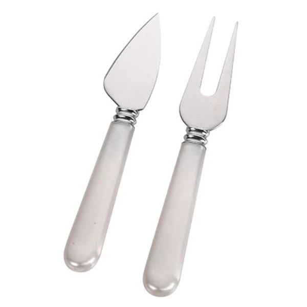 CONJUNTO PARA QUEIJO PÉROLA 2 PEÇAS