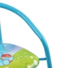 Cadeira infantil de metal com assento acolchoado e apito divertido 30 kg