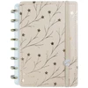 Caderno Inteligente de discos Floral by Giulia Benite - M