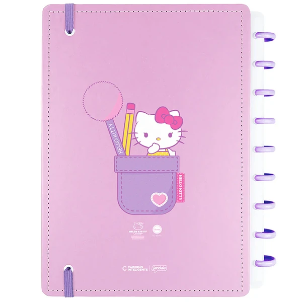 Caderno Inteligente de discos Hello Kitty Sanrio - M