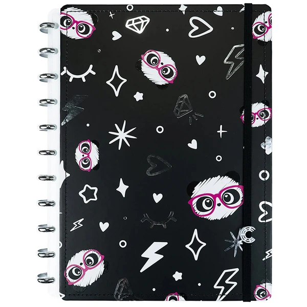 Caderno Inteligente de discos Pandalu Star by Luluca - M