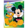 Caderno brochura 1/4 Mickey Mouse Disney Tilibra 80 folhas 14x20