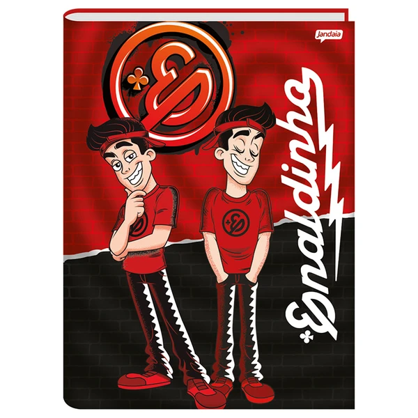 Caderno brochura universitário Enaldinho Jandaia 80 folhas