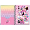 Caderno brochura universitário Luluca Tilibra 80 folhas 20x27,5