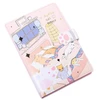 Caderno com capa acolchoada Gatos 12,8x18,6