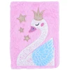 Caderno de pelúcia Cisne 21x15